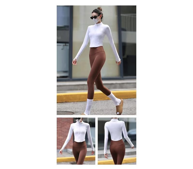Women's Fleece-Lined High-Waist Leggings reference image